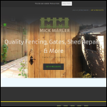 Screen shot of the Rushmere Builders Ltd website.