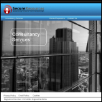 Screen shot of the Secure Resources & Procurement Ltd website.
