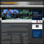 Screen shot of the Specialist Renovations Developments Ltd website.