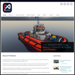Screen shot of the Maritime Resources Ltd website.