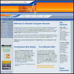 Screen shot of the Stondon Computer Services Ltd website.
