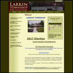 Screen shot of the Larkin 25 website.