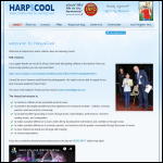 Screen shot of the Harpscool Ltd website.