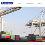 Screen shot of the Blossom Consultancy Ltd website.