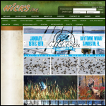 Screen shot of the S R Hicks Unlimited website.