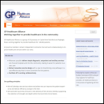 Screen shot of the Alliance Gp Health Ltd website.