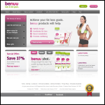 Screen shot of the Benuu Ltd website.