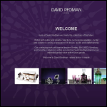 Screen shot of the David Redman (UK) Ltd website.