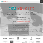 Screen shot of the CBM-Logix Ltd website.