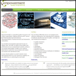 Screen shot of the Business Empowerment Consultancy Ltd website.