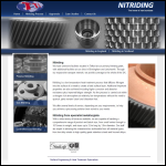 Screen shot of the Nitriding Services - TTI Group Ltd website.