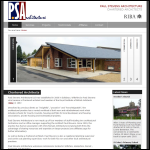 Screen shot of the Paul Stevens Architecture Ltd website.
