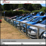 Screen shot of the Haverhill Car Xchange Ltd website.