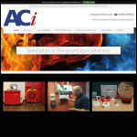 Screen shot of the Advanced Commercial Installations Ltd website.