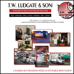 Screen shot of the Tw Ludgate & Son Ltd website.