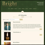 Screen shot of the K F Bright & Son Ltd website.