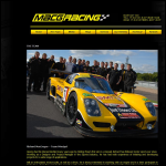 Screen shot of the Macg Racing Ltd website.