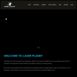 Screen shot of the Laser Planet Watford Ltd website.