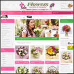 Screen shot of the Ab Fab Flowers Ltd website.