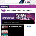 Screen shot of the Kiss Web Media Ltd website.