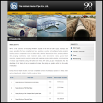 Screen shot of the Kms Projects Ltd website.