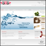 Screen shot of the Structural Sealant Services Ltd website.