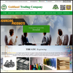 Screen shot of the Goldland Trading Ltd website.