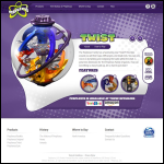 Screen shot of the Twist Marketing Ltd website.