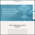 Screen shot of the Oxygen Trust website.