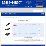Screen shot of the Sea Direct Ltd website.