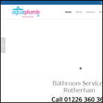 Screen shot of the Aguaplumb UK Ltd website.