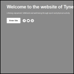 Screen shot of the Tyne & Wear Sport website.