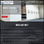 Screen shot of the Storage Essentials Ltd website.