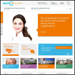 Screen shot of the Baltic Medical Centre Ltd website.