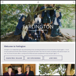 Screen shot of the Arlington & Hall Ltd website.