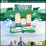 Screen shot of the Brades Farm Dairy Ltd website.