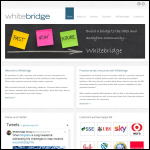 Screen shot of the Whitebridge Solutions Group Ltd website.