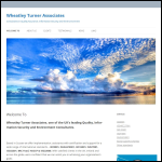 Screen shot of the Wheatley Turner Associates website.