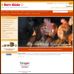 Screen shot of the Happy Chicks Hatcheries Ltd website.