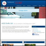Screen shot of the AGD Dorflo Ltd website.