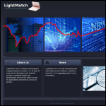 Screen shot of the Lightmatch Ltd website.