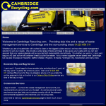 Screen shot of the Cambridge Recycling.com Ltd website.