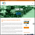 Screen shot of the Dynamic Applied Technology Ltd website.