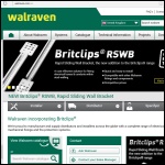 Screen shot of the Walraven Ltd website.