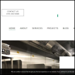 Screen shot of the YCE Catering Equipment Ltd website.