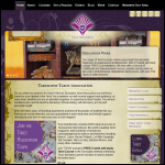 Screen shot of the Tarot Professionals Ltd website.