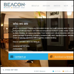 Screen shot of the Beacon Design & Contracting Services Ltd website.