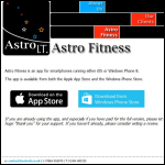Screen shot of the Astro It Ltd website.