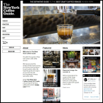 Screen shot of the Yo! Coffee Ltd website.