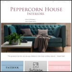 Screen shot of the Peppercorn Housing Ltd website.